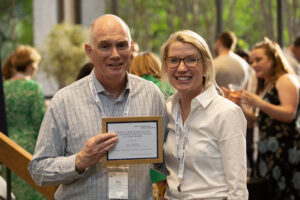 Iain Wilkie with Courtney Byrd